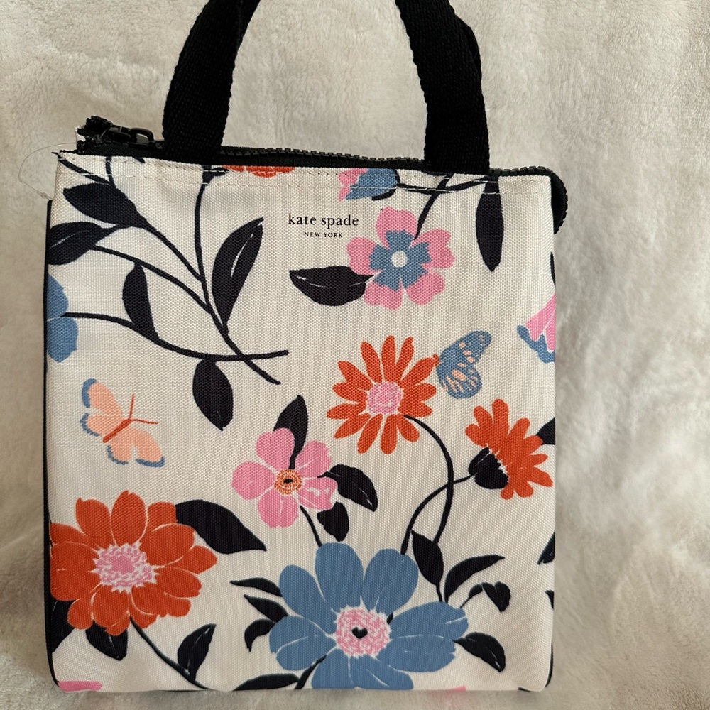 Kate Spade Floral insulated lunch bag
